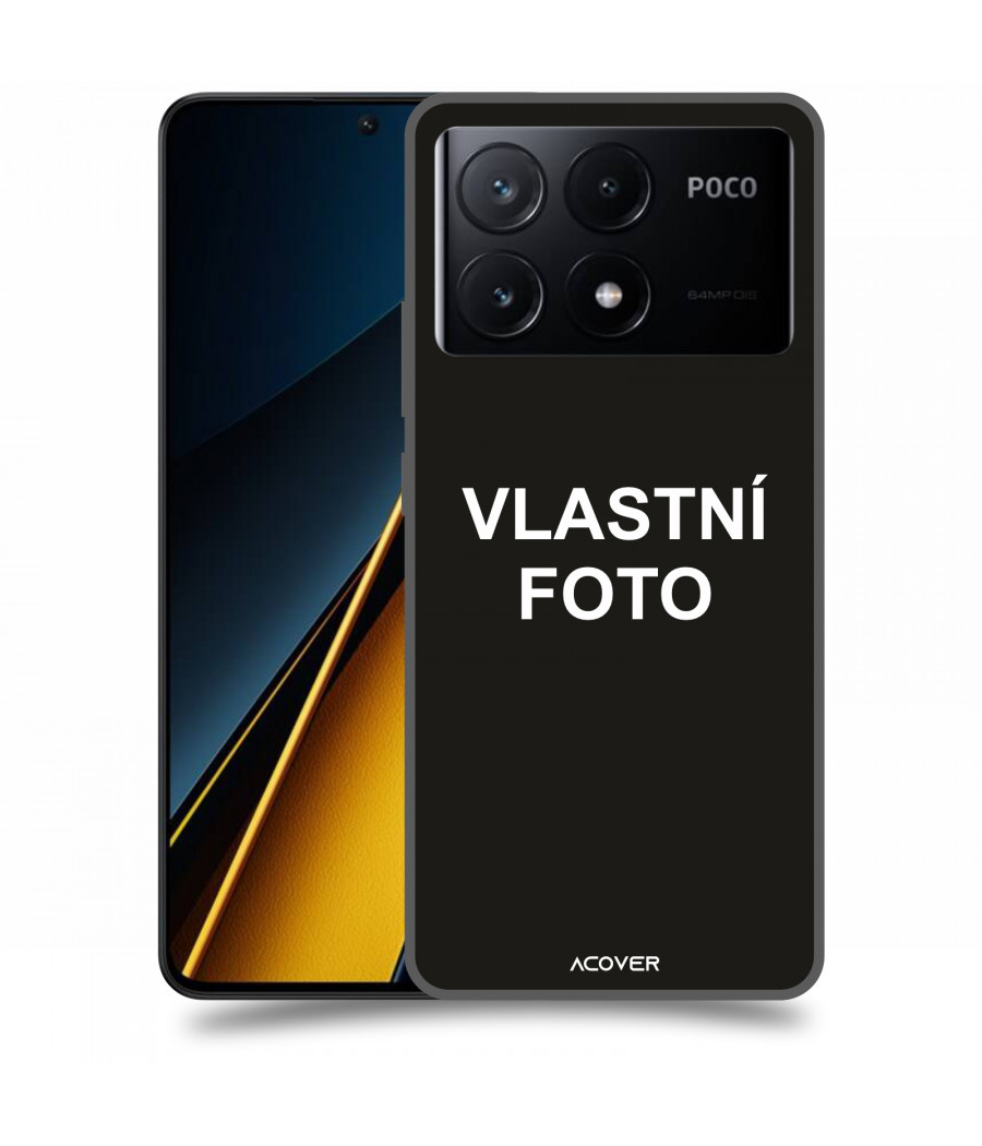 ACOVER kryt na mobil Poco X6 Pro 5G s vlastní fotkou / motivem