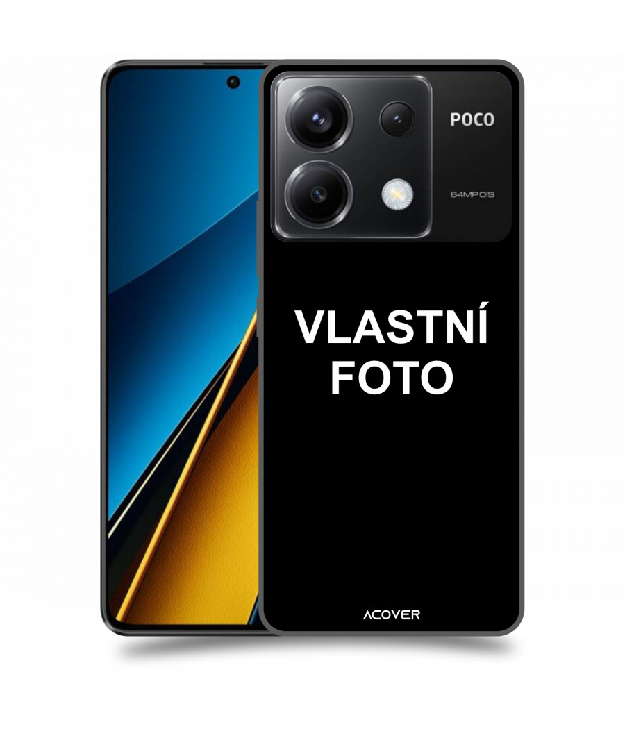 ACOVER kryt na mobil Poco X6 5G s vlastní fotkou / motivem